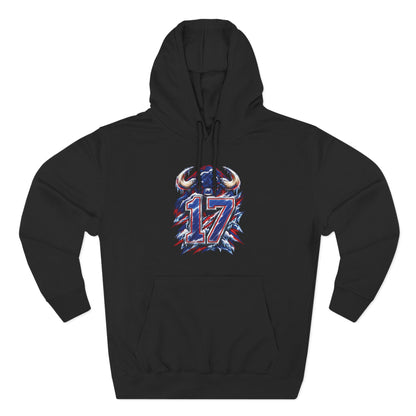Blue Thunder 17 Football Hoodie