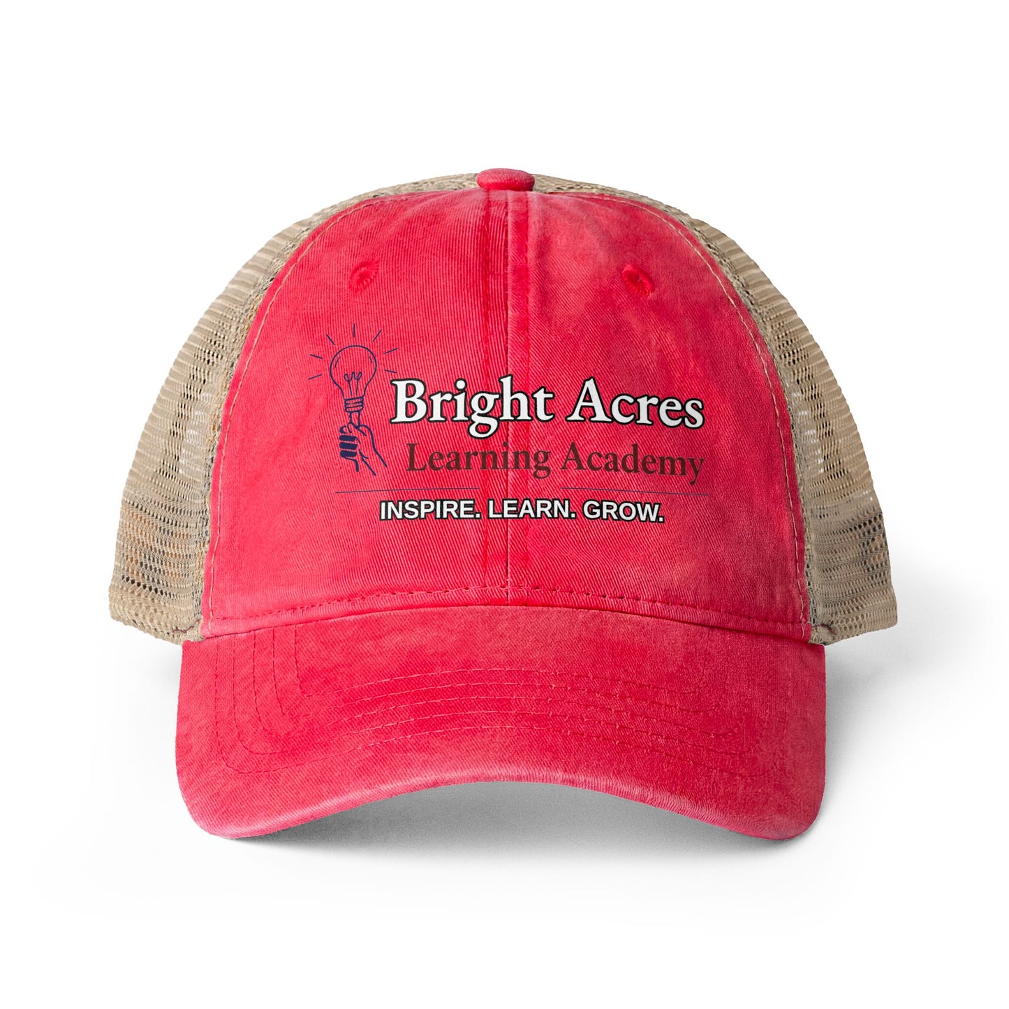 Bright Acres Women's Washed Mesh-Back Cap