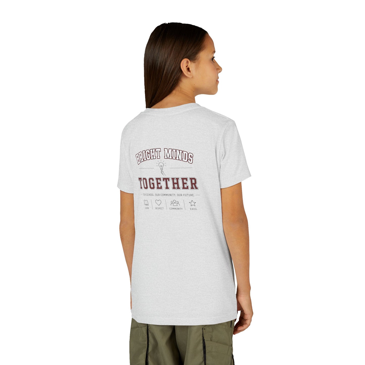 Youth Tee — Bright Acres Learning Academy “Bright Minds Together” School Shirt