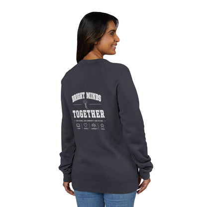 Bright Minds Together Raglan Sweatshirt