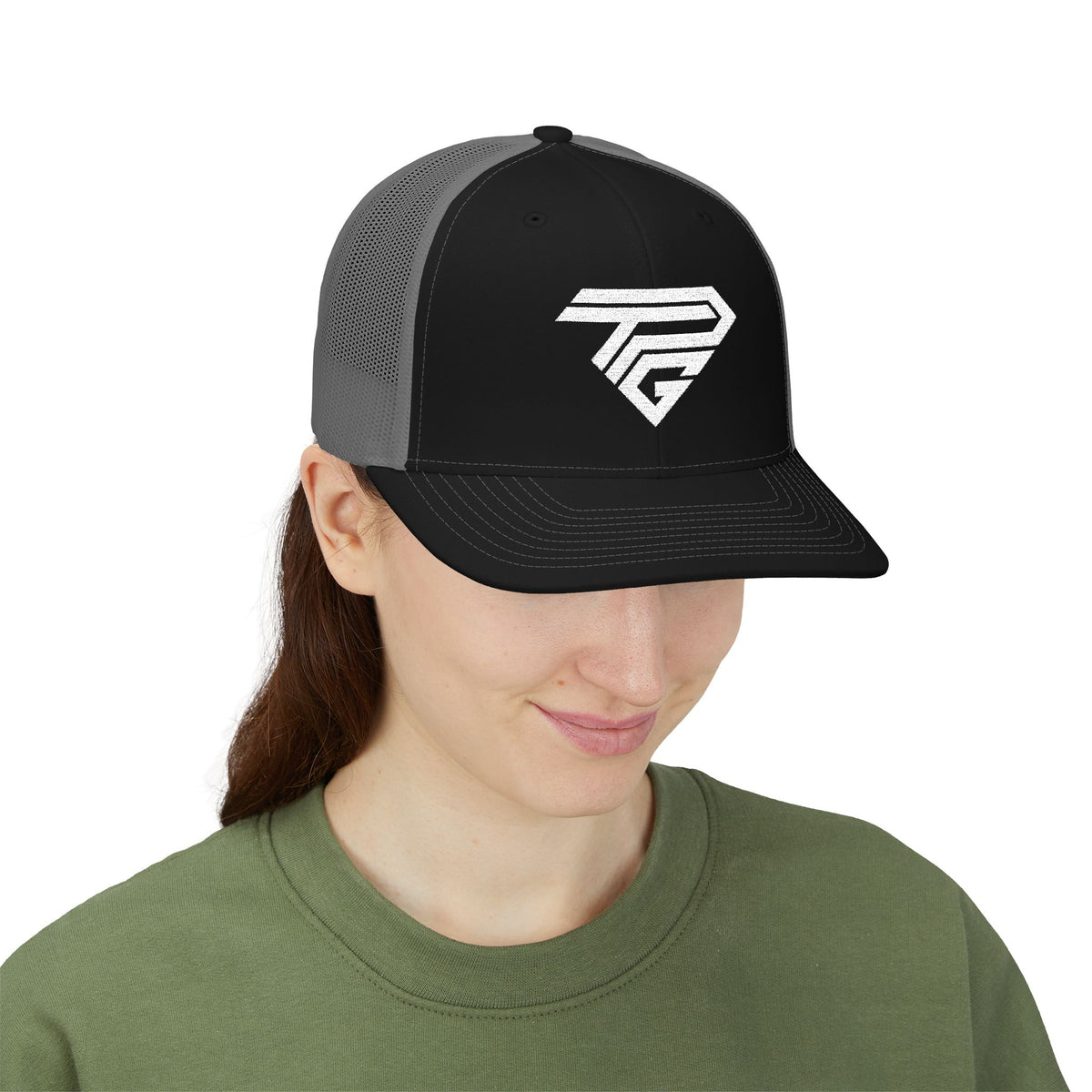 TPG Sports Geometric Logo Trucker Cap