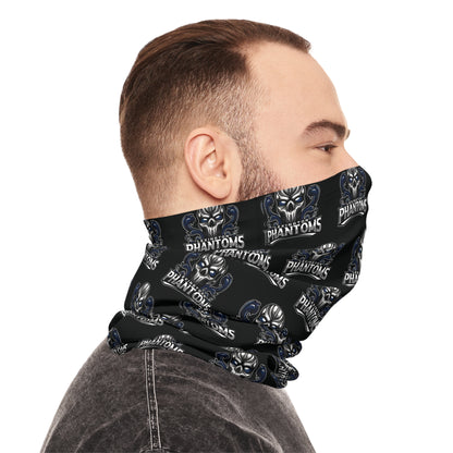 Phantoms Black Logo Neck Gaiter