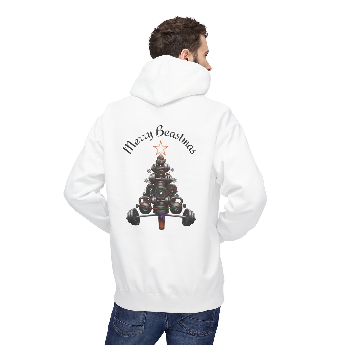 'Merry Beastmas' Fitness Holiday Hoodie