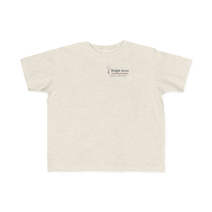 Bright Acres Little Minds Bright Futures Toddler Tee — Natural Heather, front