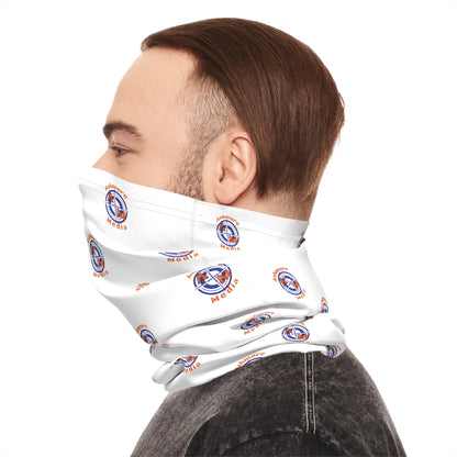 Ashmore Media White Logo Neck Gaiter