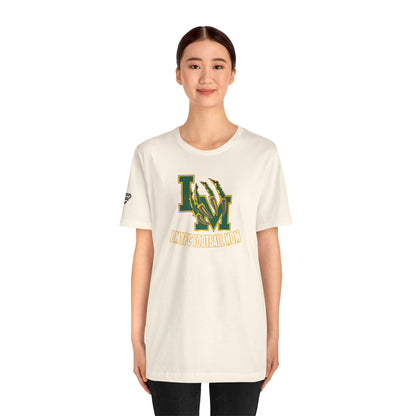 LMYFC Distressed Claw Graphic Shirt Football Mom Tee