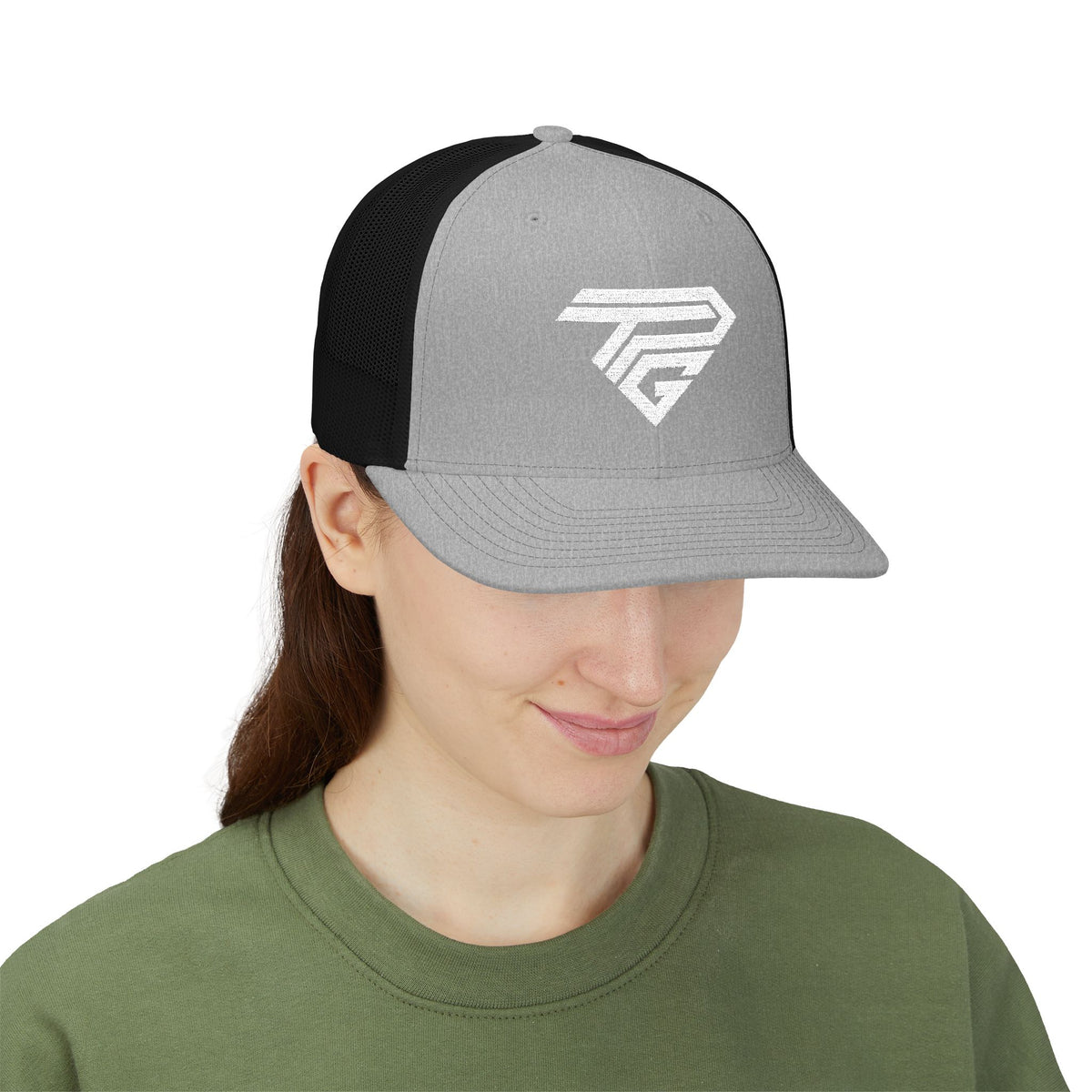 TPG Sports Geometric Logo Trucker Cap
