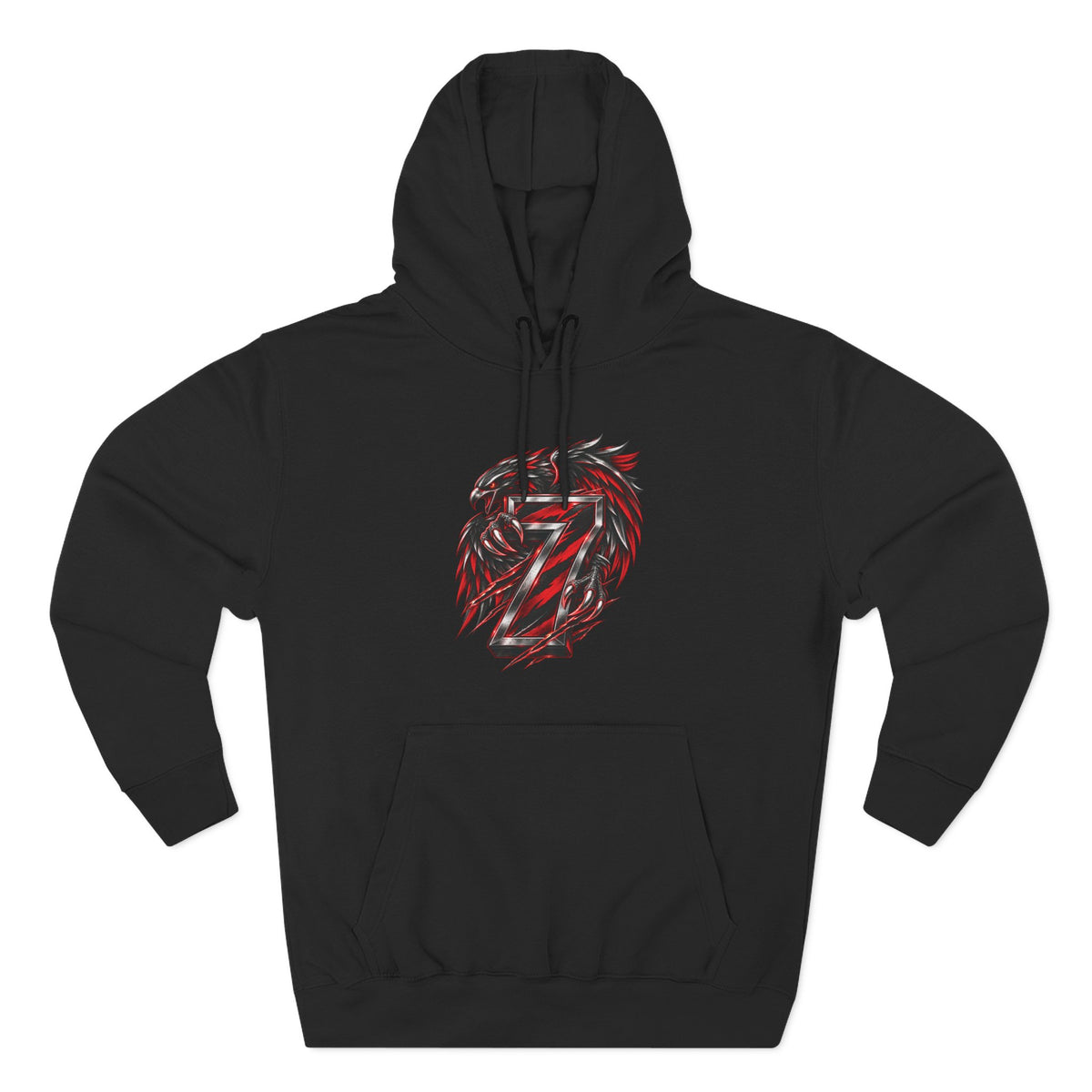 Scarlet Wing 7 Football Hoodie