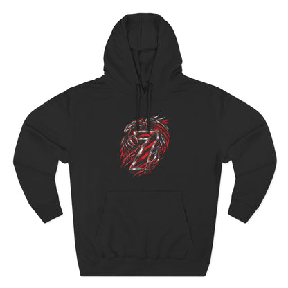 Scarlet Wing 7 Football Hoodie