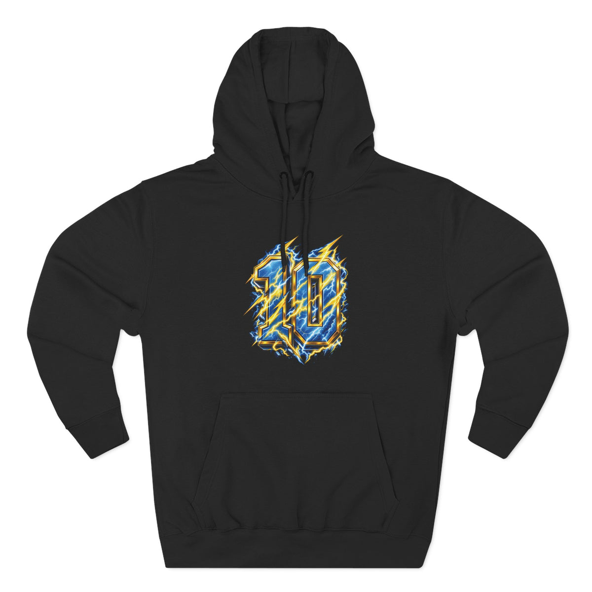 Electric Storm 10 Football Hoodie
