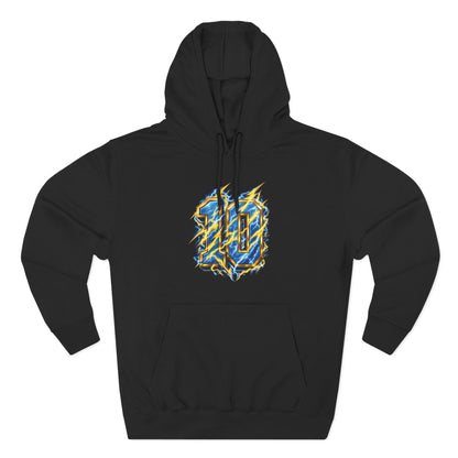 Electric Storm 10 Football Hoodie