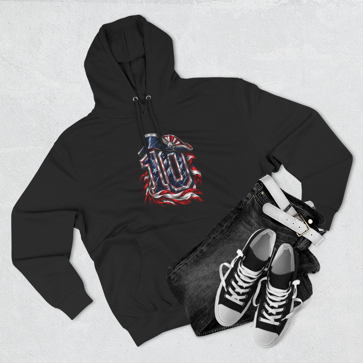 Liberty 10 Football Hoodie