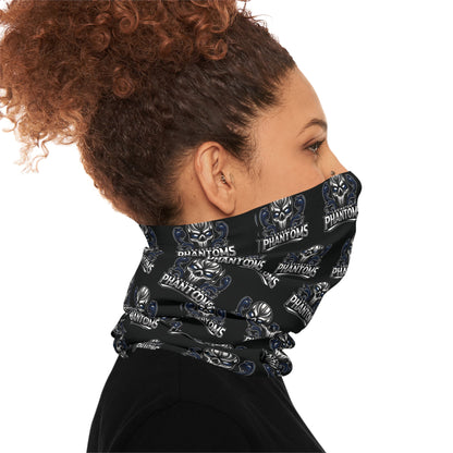 Phantoms Black Logo Neck Gaiter