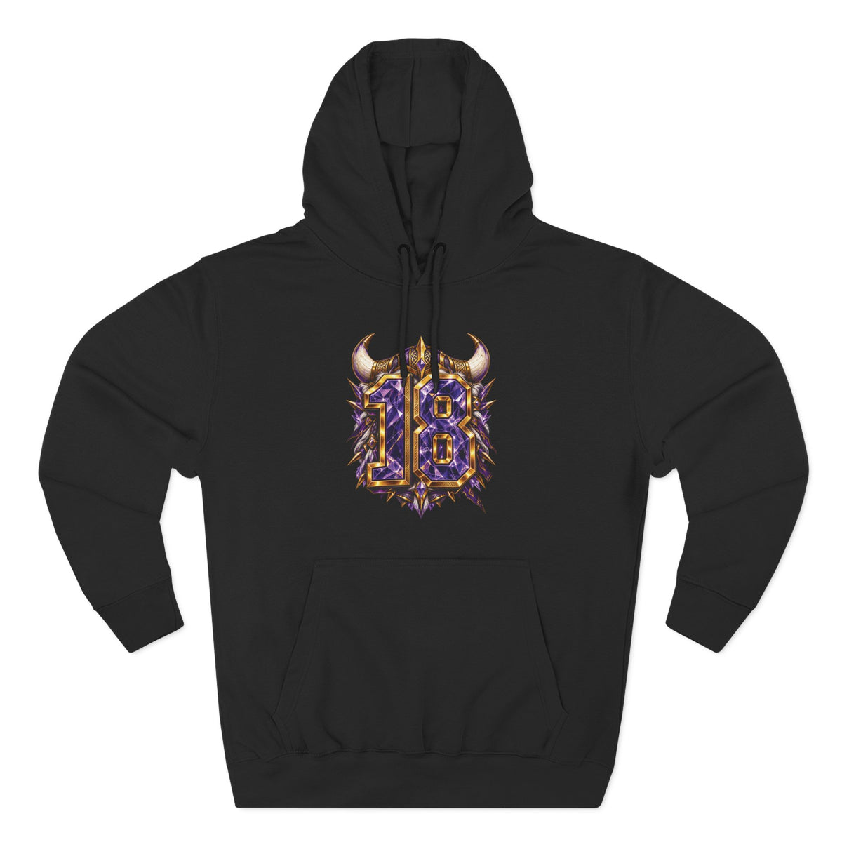 Northern Warrior 18 Football Hoodie