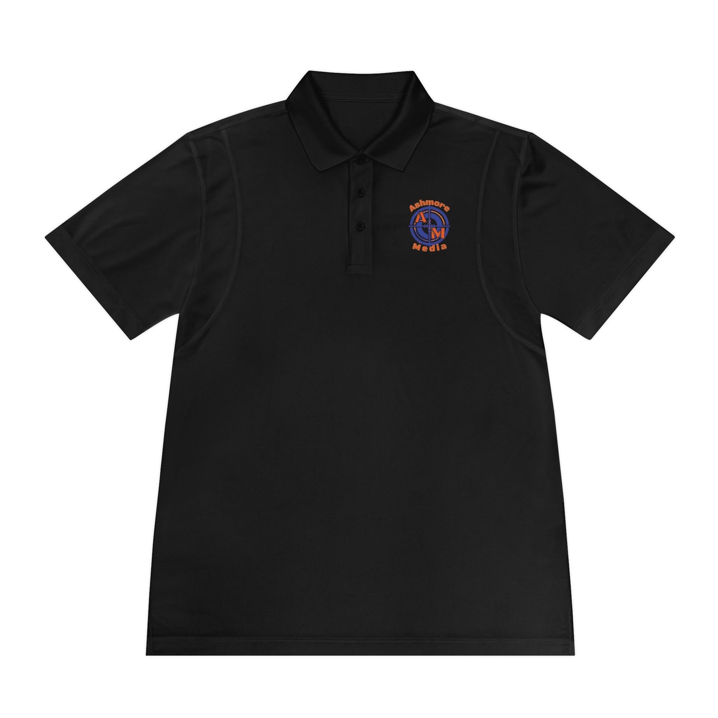 Ashmore's Media Logo Men's Sport Polo Shirt