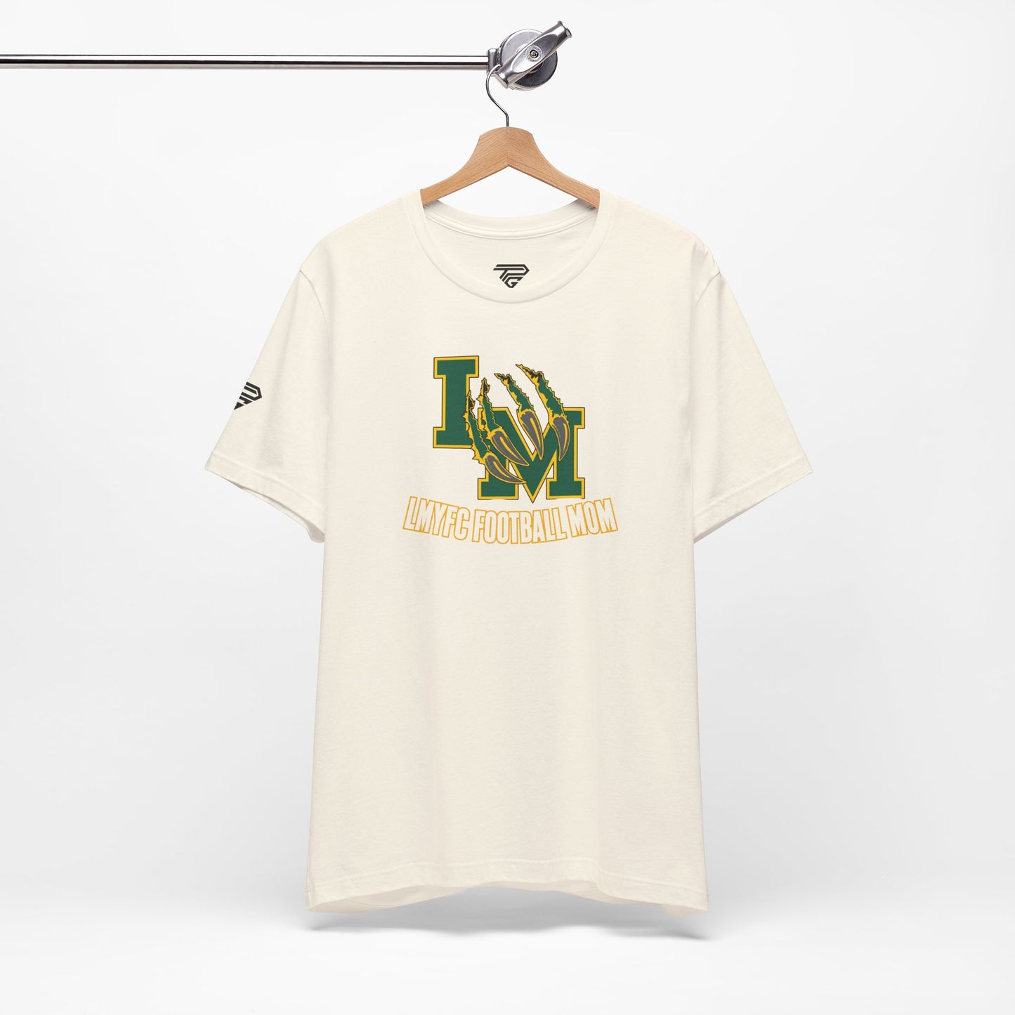 LMYFC Distressed Claw Graphic Shirt Football Mom Tee