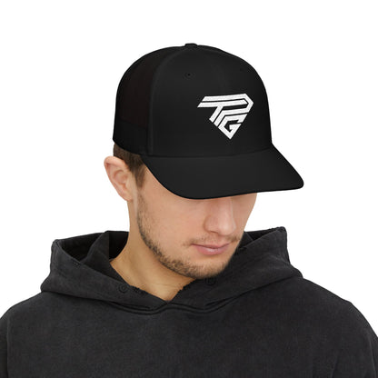 TPG Sports Geometric Logo Trucker Cap