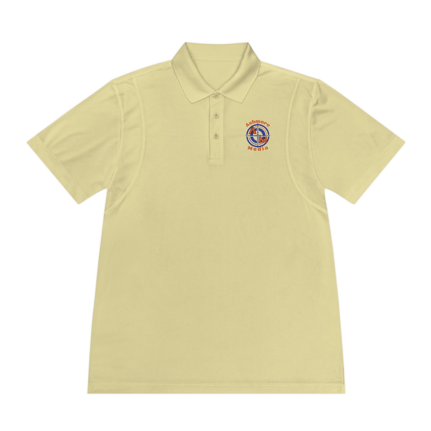 Ashmore's Media Logo Men's Sport Polo Shirt
