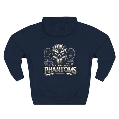 Lexington Phantoms Pullover Hoodie (Logo on Back) Fleece Hoodie