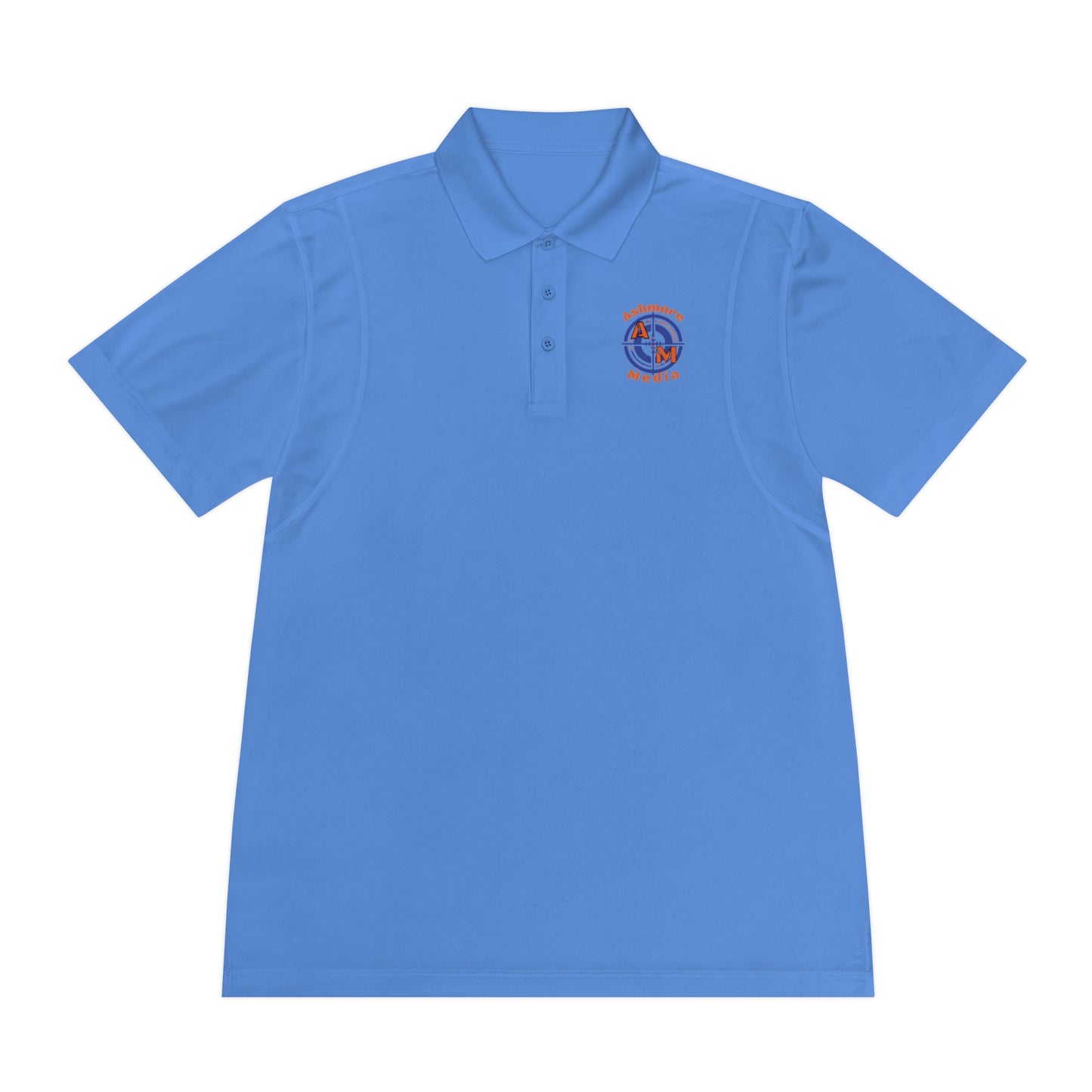 Ashmore's Media Logo Men's Sport Polo Shirt