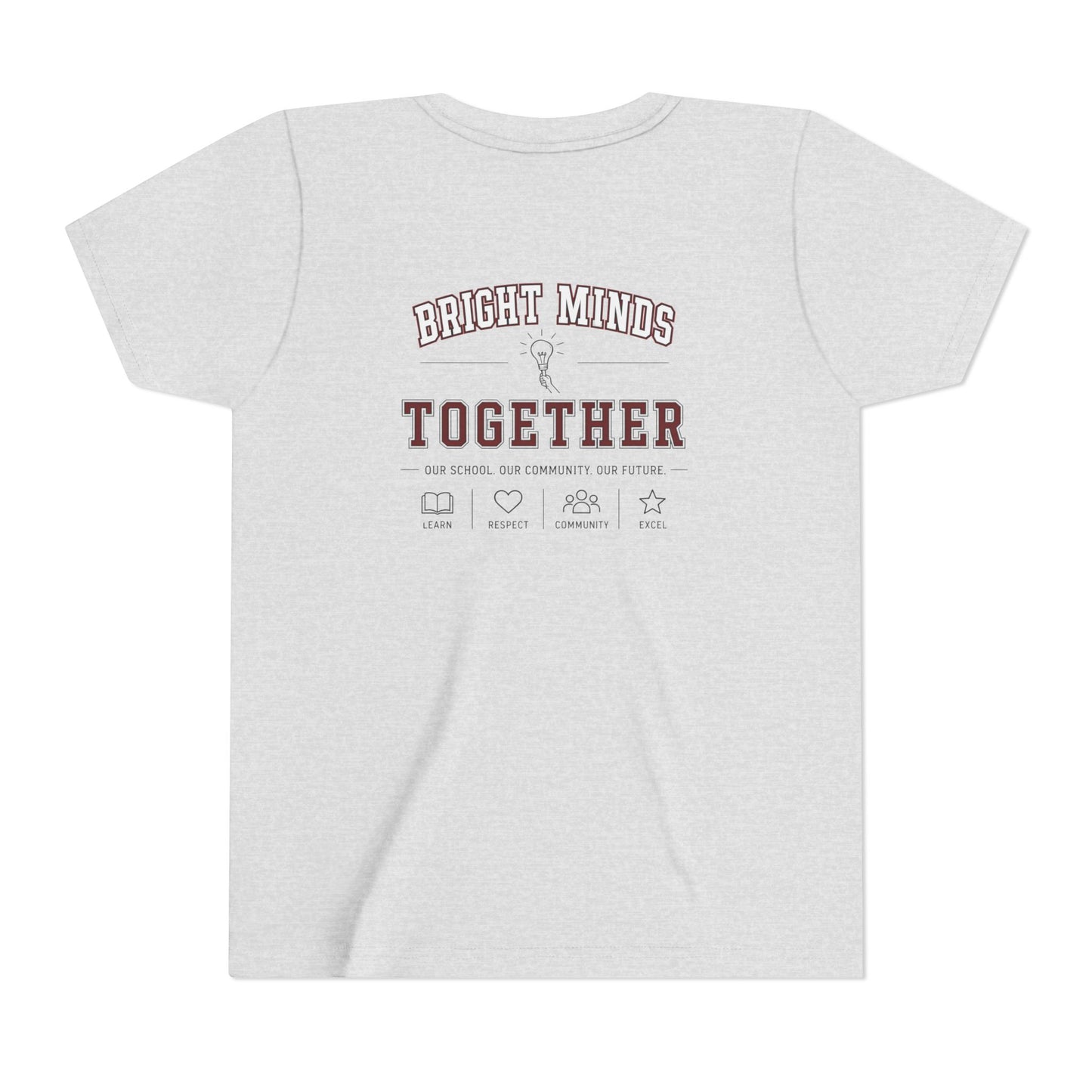 Youth Tee — Bright Acres Learning Academy “Bright Minds Together” School Shirt