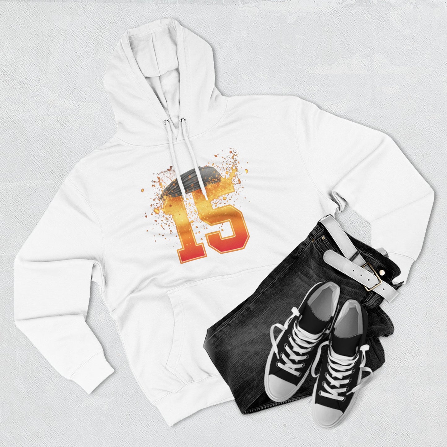#15 Football Hoodie