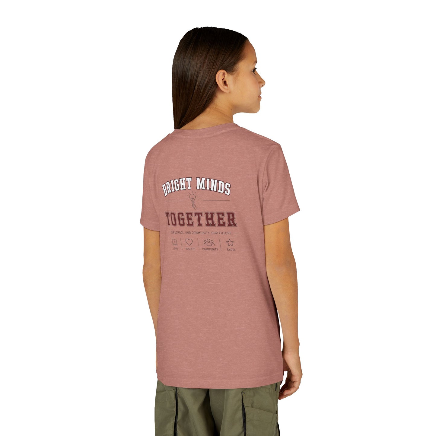 Youth Tee — Bright Acres Learning Academy “Bright Minds Together” School Shirt