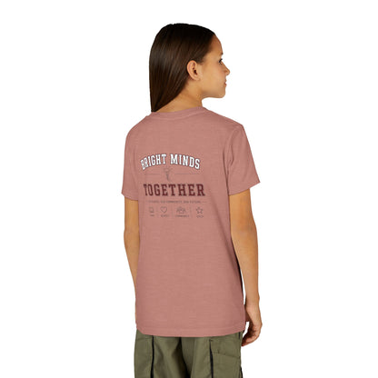 Youth Tee — Bright Acres Learning Academy “Bright Minds Together” School Shirt