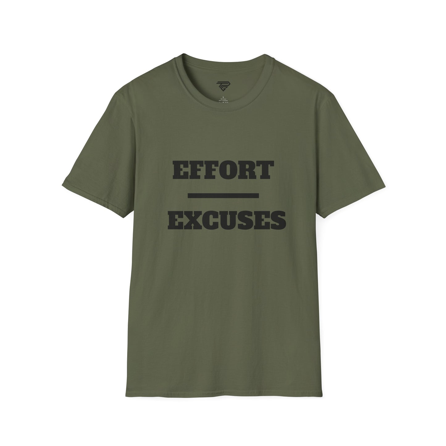 Motivational Unisex T-Shirt - 'Effort = Excuses'