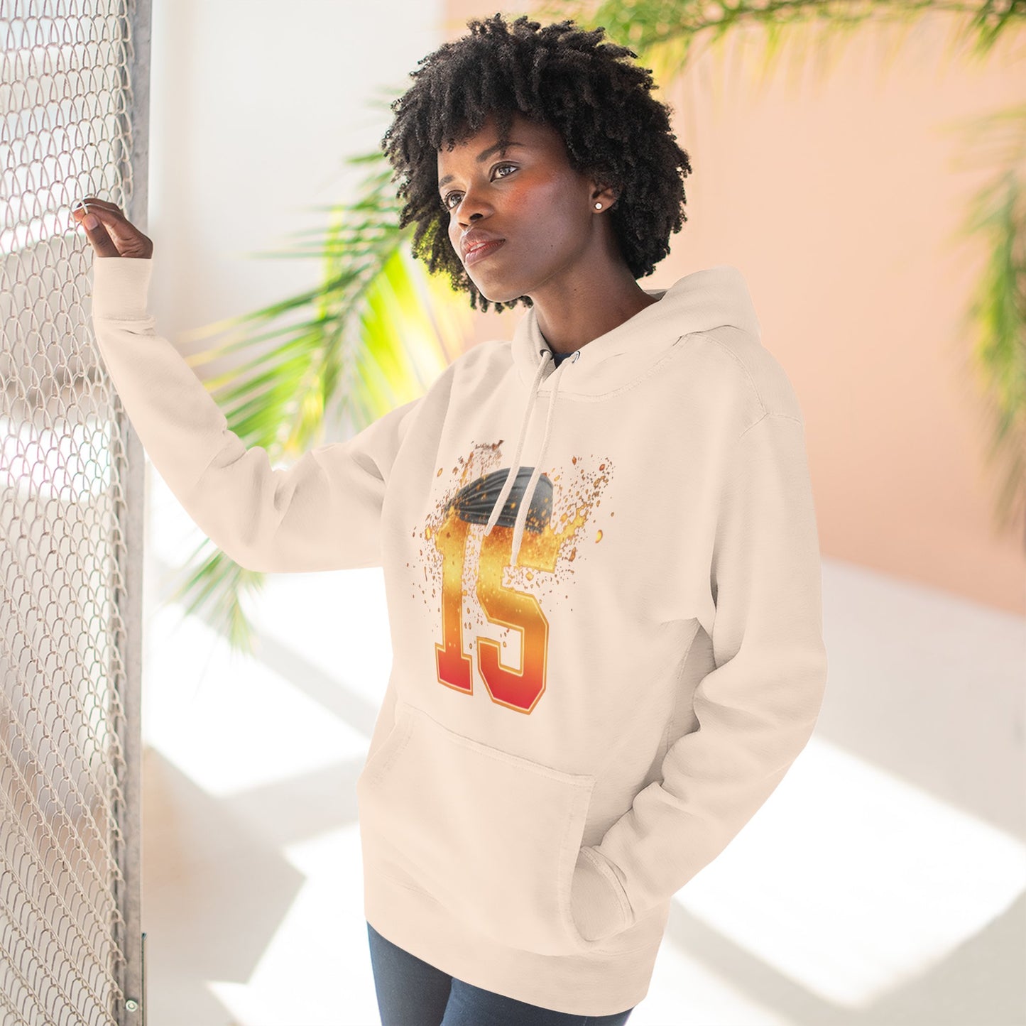 #15 Football Hoodie