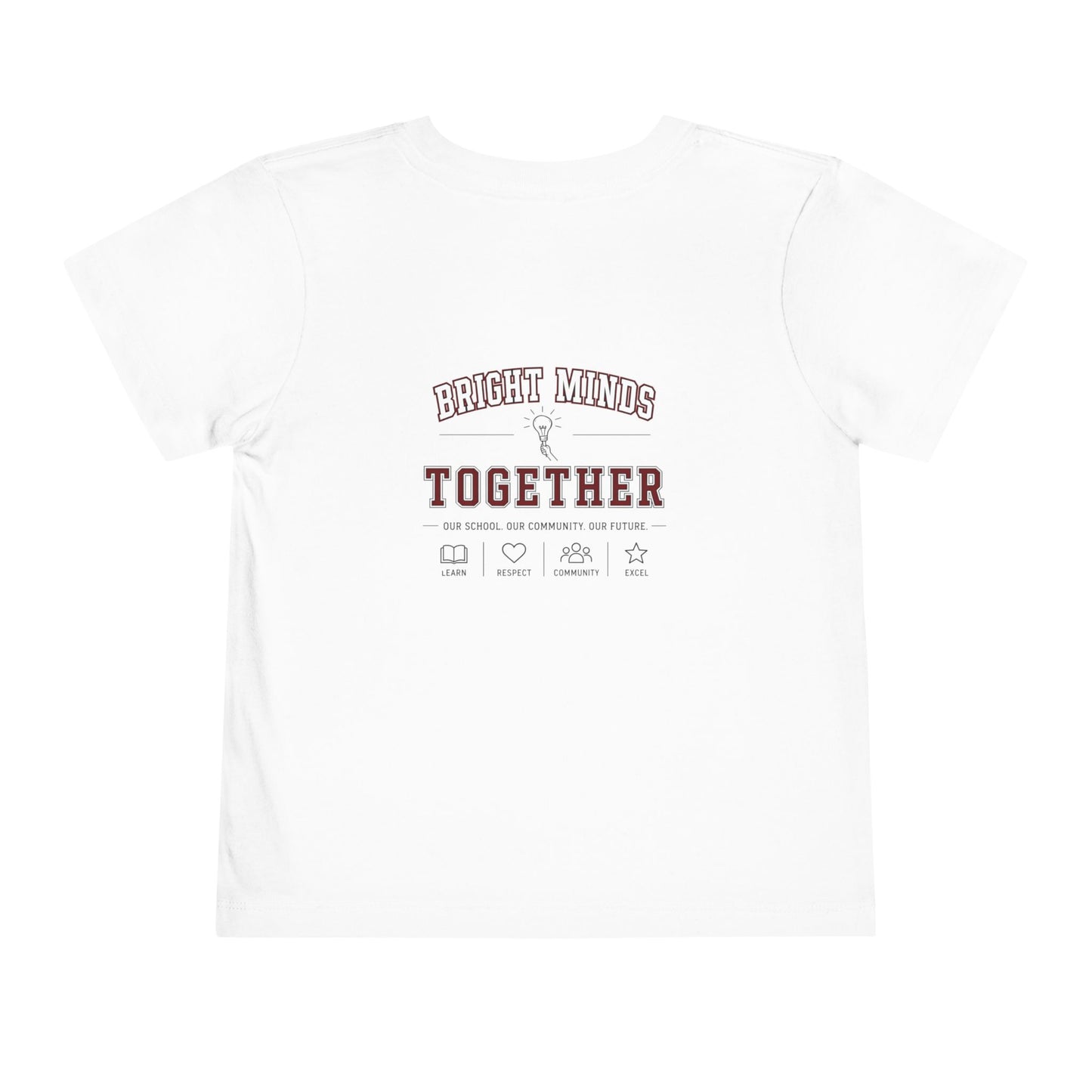 Toddler Tee — Bright Acres Learning Academy "Bright Minds Together" Preschool Shirt