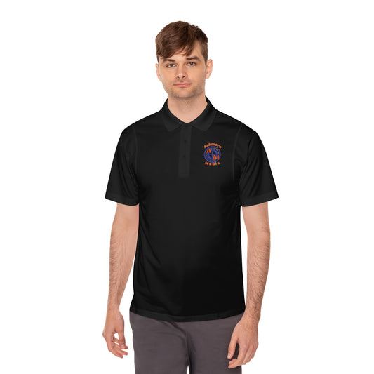 Ashmore's Media Logo Men's Sport Polo Shirt