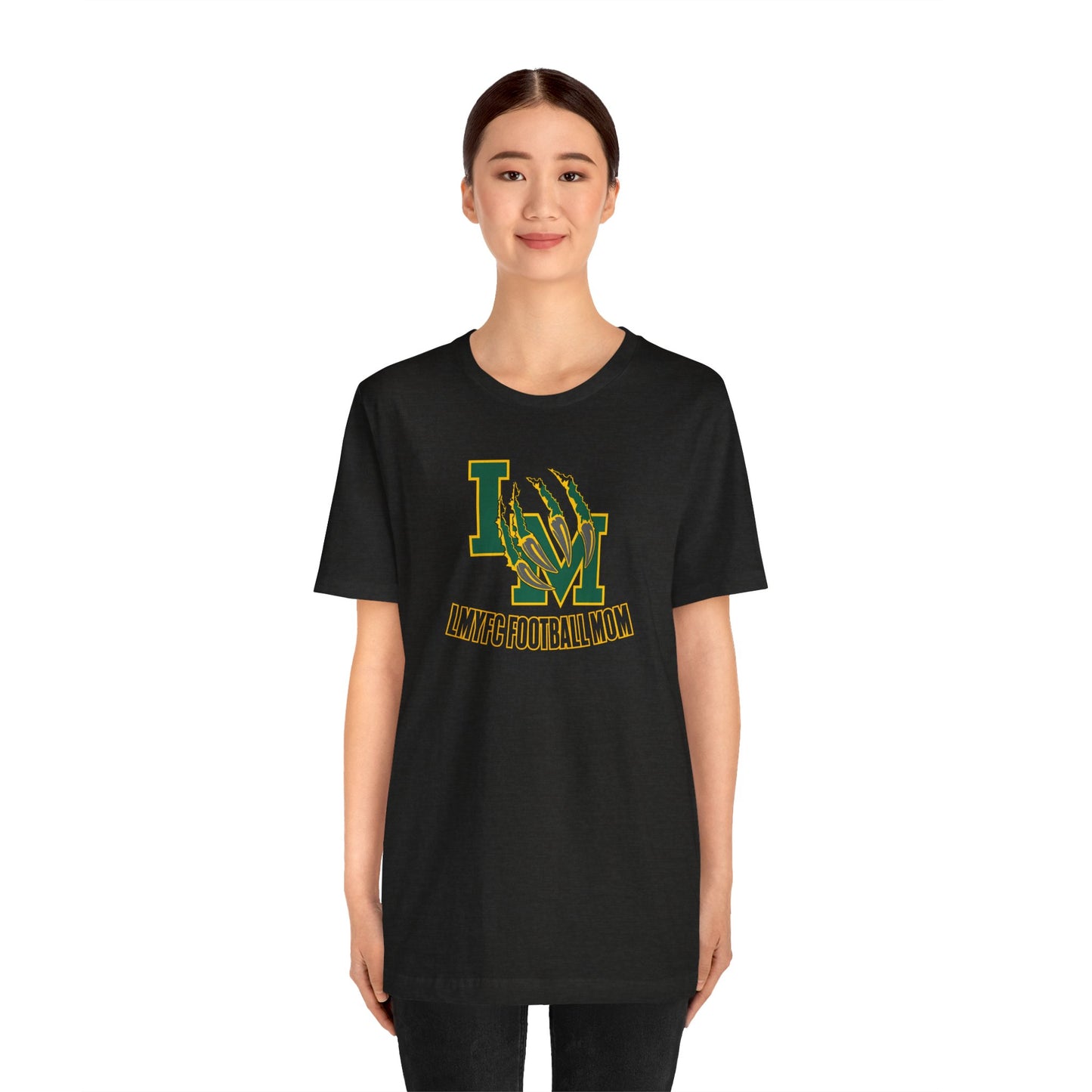 LMYFC Distressed Claw Graphic Shirt Football Mom Tee