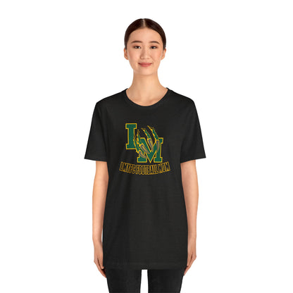 LMYFC Distressed Claw Graphic Shirt Football Mom Tee