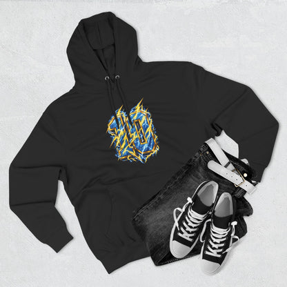 Electric Storm 10 Football Hoodie