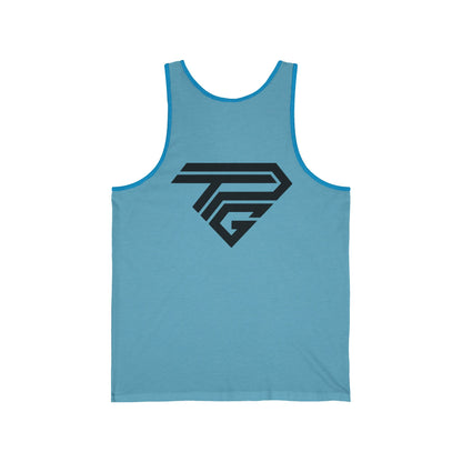 TPG Sports Unisex Modern Jersey Style Tank Top