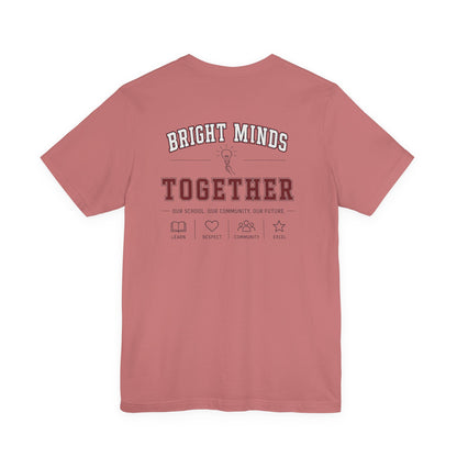 Bright Acres Learning Academy Tee — "Bright Minds Together" School Shirt