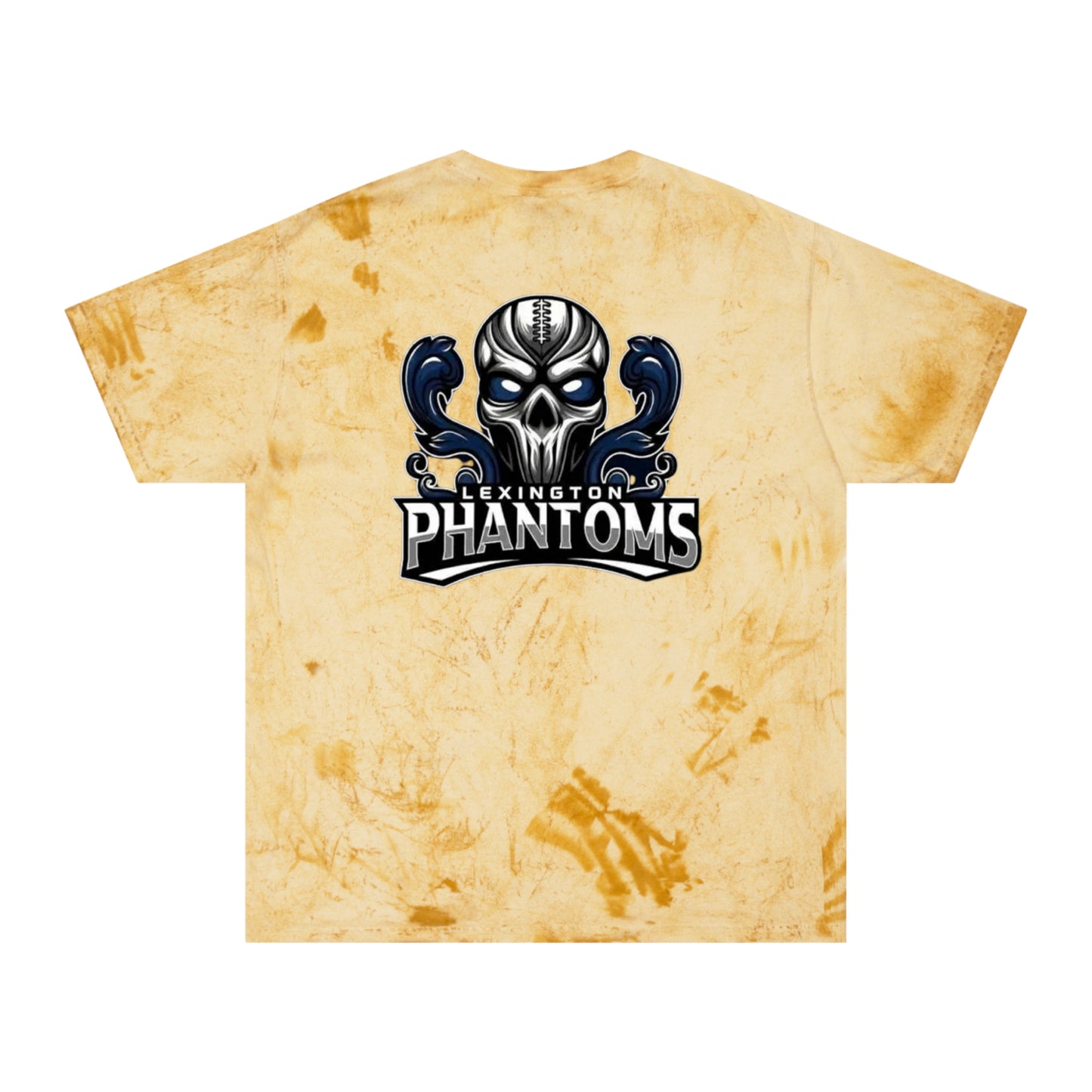 Phantoms Skull Tie-Dye T-Shirt