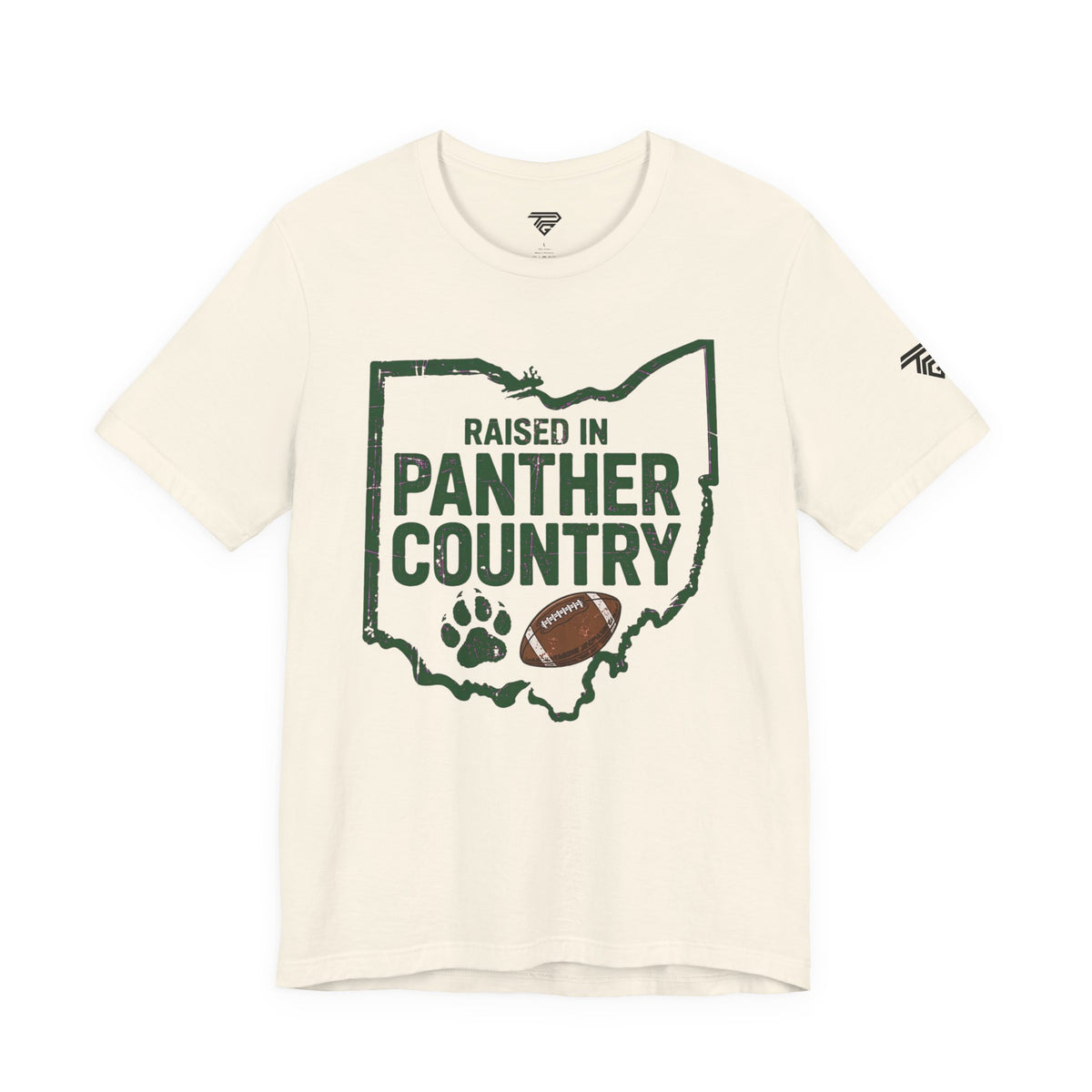 LMYFC Raised in Panther Country T-Shirt