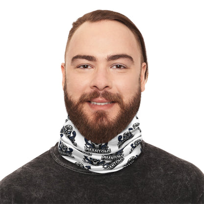 Phantoms White Logo Neck Gaiter