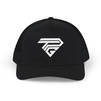 TPG Sports Geometric Logo Trucker Cap