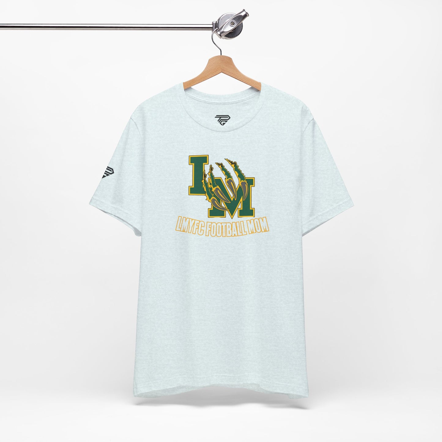 LMYFC Distressed Claw Graphic Shirt Football Mom Tee