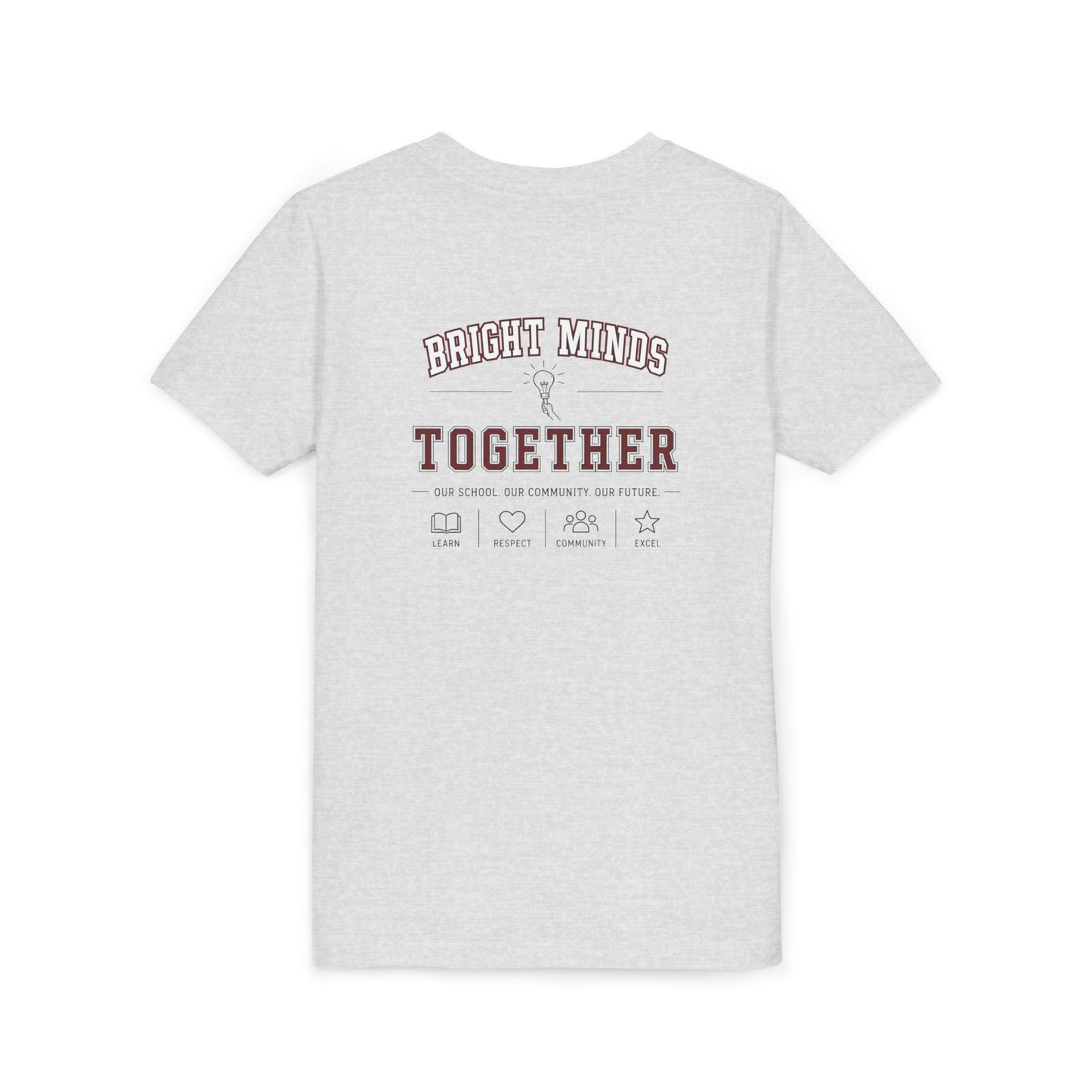 Youth Tee — Bright Acres Learning Academy “Bright Minds Together” School Shirt
