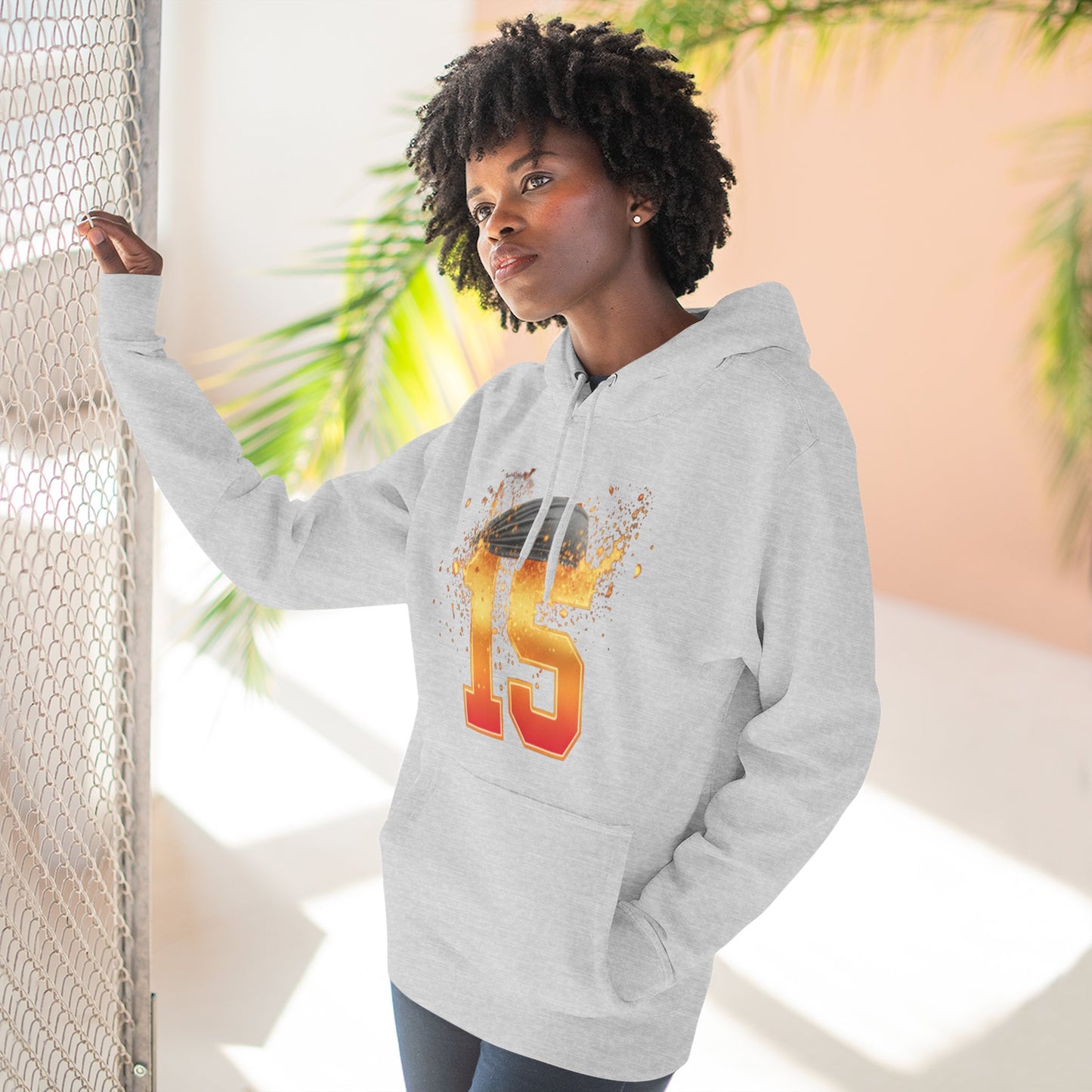 #15 Football Hoodie