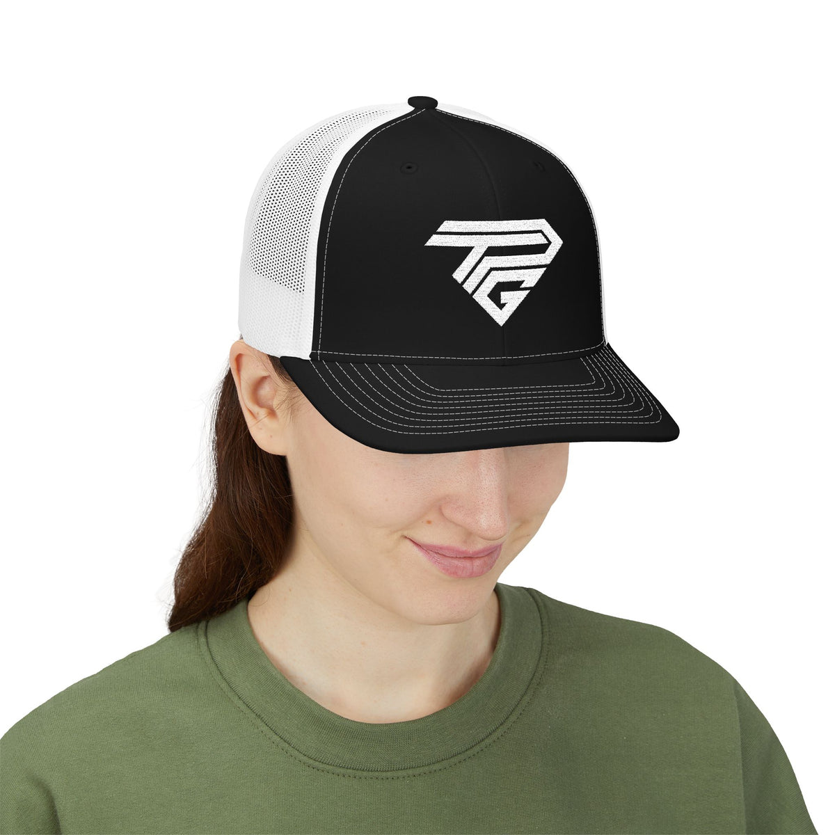 TPG Sports Geometric Logo Trucker Cap