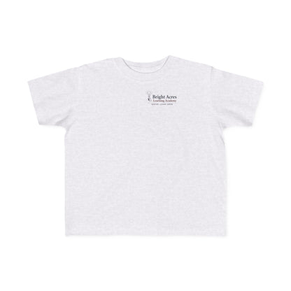 Bright Acres Little Minds Bright Futures Toddler Tee — Ash, front