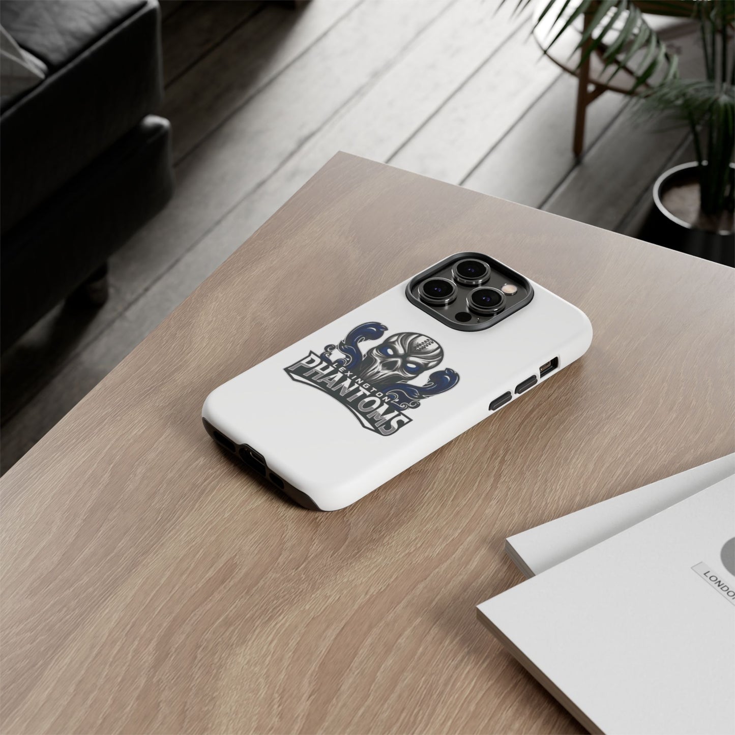 Phantoms Skull Football Phone Case — Lexington Phantoms Tough Cases