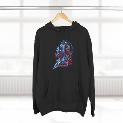 Blue Sentinel 1 Football Hoodie