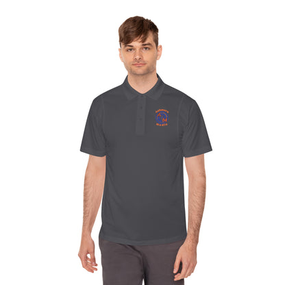 Ashmore's Media Logo Men's Sport Polo Shirt