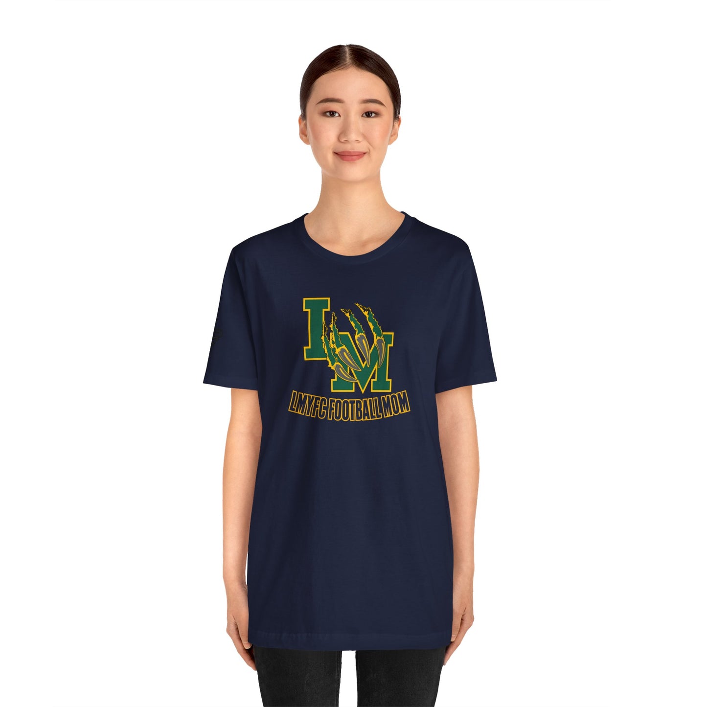 LMYFC Distressed Claw Graphic Shirt Football Mom Tee